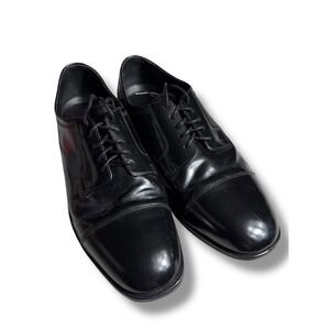 Nunn Bush Dress Flex Cap Toe Oxford Dress Shoes Leather Black 11.5M